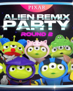Toy Story Mini Egg Attack figúrka 8 cm Assortment Alien Remix Party Round 2 (8)
